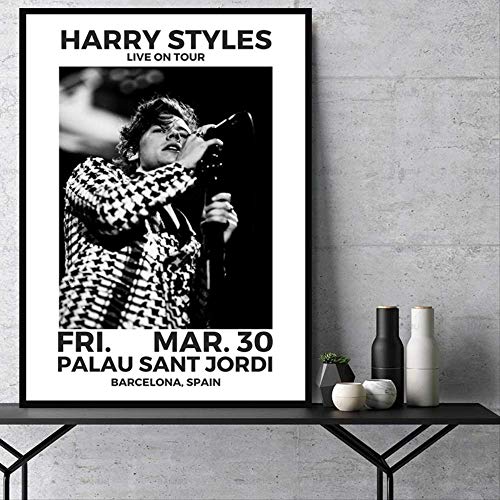 ysldtty Pintura En Lienzo Harry Styles Fine Line Music Nuevo 2019 Album Star Poster Wall Art Oil...