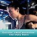 mucro Sport Earbuds Wired in-Ear Headphones with Over Ear Hook Earclip Running Earphones Wrap Around Ear Buds Compatible with Smartphone Laptop Tablet MP3-3.5mm Jack