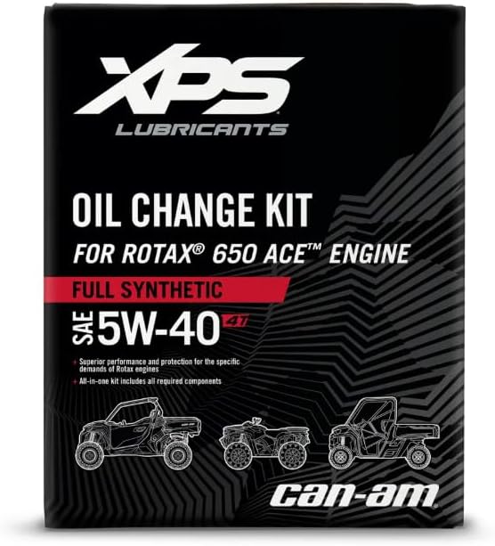Can-Am XPS Can-Am Oil Change Kit 5W40 ACE 650CC, SC