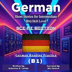 Diseño de la portada del título German Short Stories for Intermediate Learners (B1)