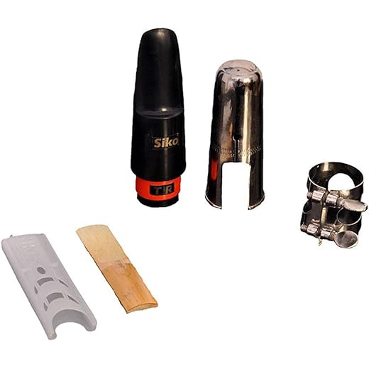 Alto Saxophone Mouthpiece + Ligature Cap + Reed