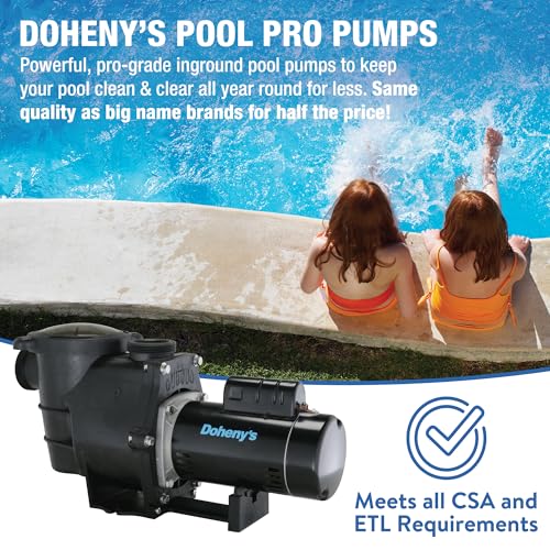 Image of Doheny's Inground Swimming Pool Pro Pump, 1 HP