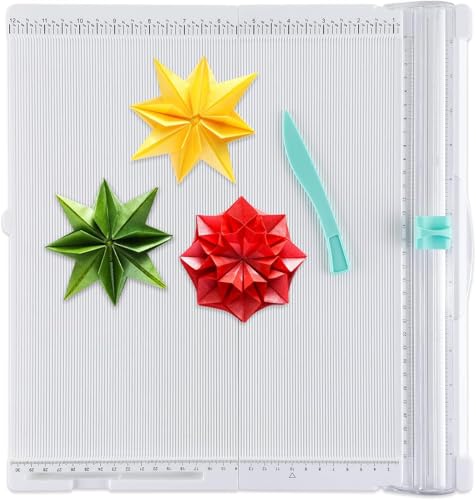 Image of KRYTONEFoldable Multipurpose 12 x 12 Inch Scoring Board for Scrapbooking, Art & Craft, Paper Trimming Etc