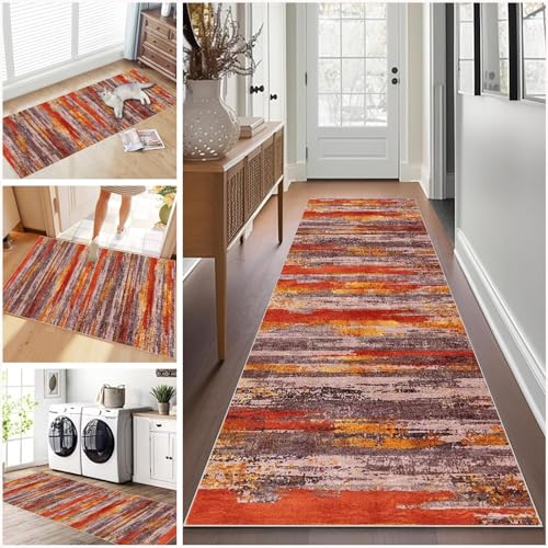 Tappeto Personalizzabile e Facile da Pulire: I runner antiscivolo per pavimenti da cucina sono facili da pulire, spazzare regolarmente con una scopa o un aspirapolvere, lavato in lavatrice in acqua fredda e asciugato all'aria. Possiamo realizzare tappeti passatoia di qualsiasi dimensione, se la dimensione desiderata non è inclusa nell'elenco, puoi prima misurare la larghezza del corridoio, ci sono molte larghezze e lunghezze tra cui scegliere, la lunghezza può essere regolata.
