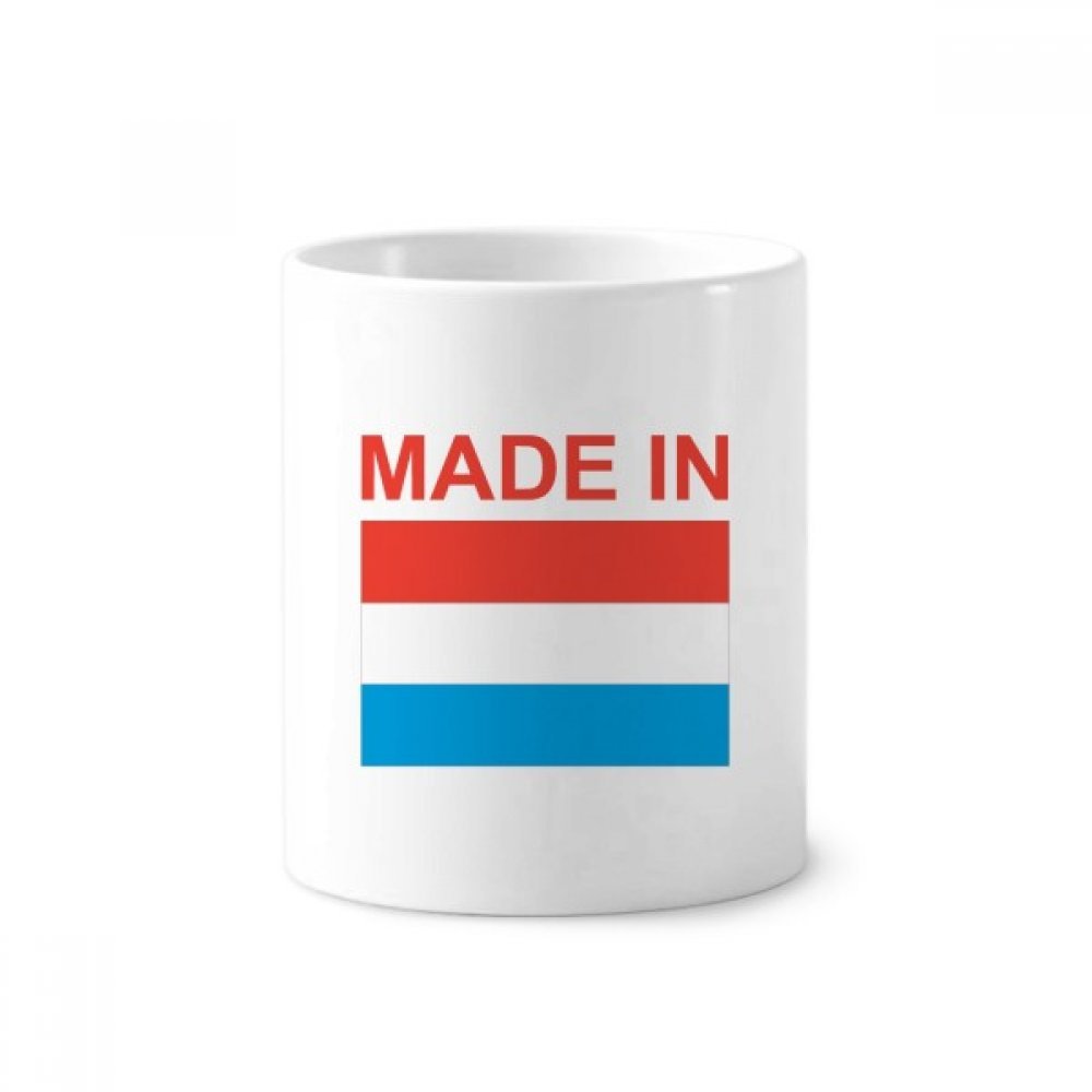 Mug en céramique blanche Luxembourg de 12 oz haute qualité - 3