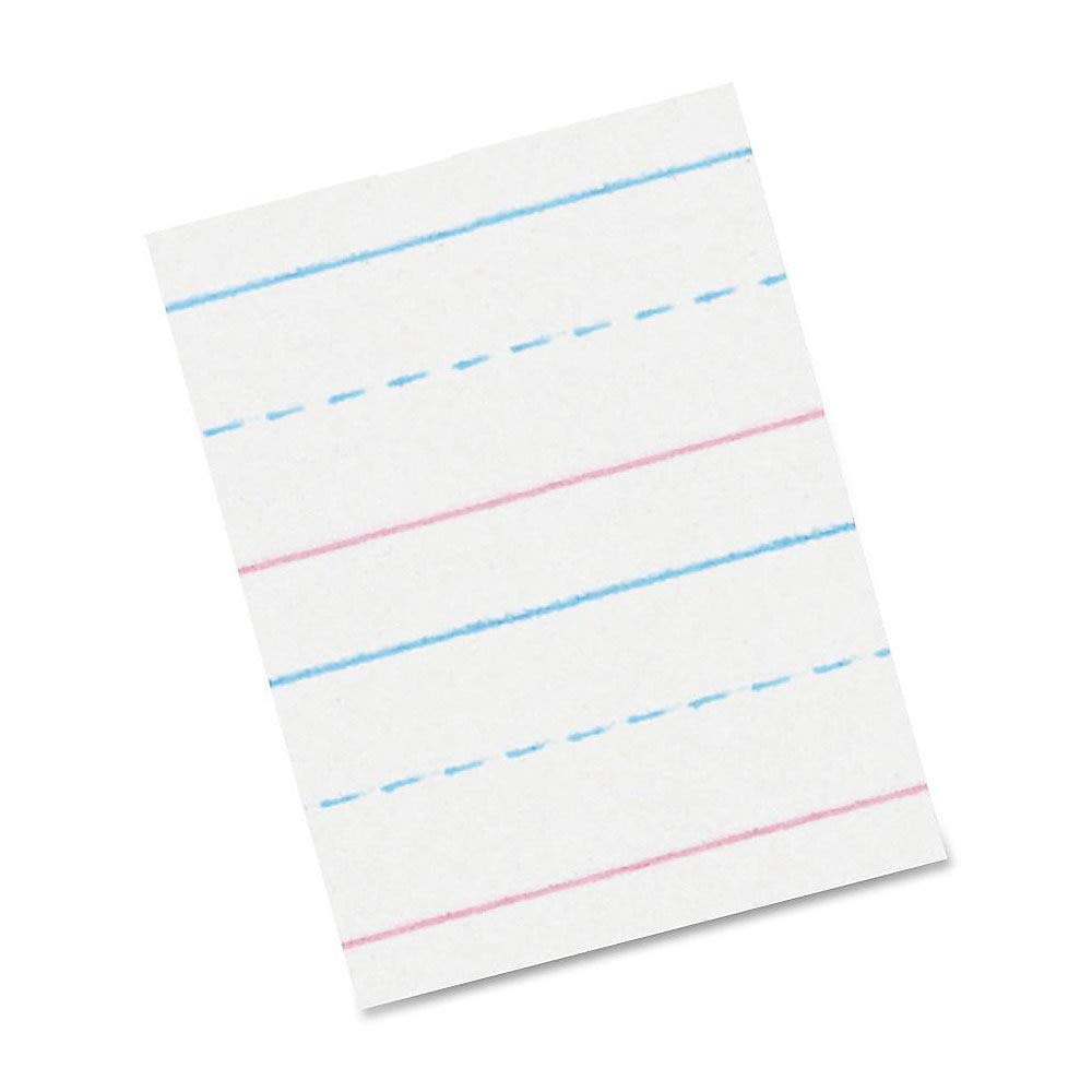 Zaner-Bloser Pacon Broken Midline Sulphite Paper