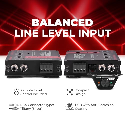 image for DS18 DBPX200 Digital Bass Processor with Hi to Low Signal Converter & 
