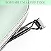 Eyelash Brush Comb Separator, Eyelash Eyebrow Mascara Brush and Comb Lash Separator Tool with Metal Teeth (Green)