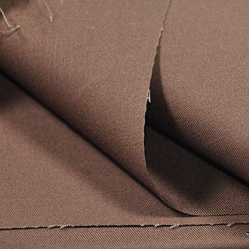 Premium 100% Cotton Coffee Twill Fabric by The Yard – Versatile 4.5oz, 60" Wide for Upholstery and Crafts 5 Premium 100% Cotton Coffee Twill Fabric by The Yard – Versatile 4.5oz, 60" Wide for Upholstery and Crafts - Image 4