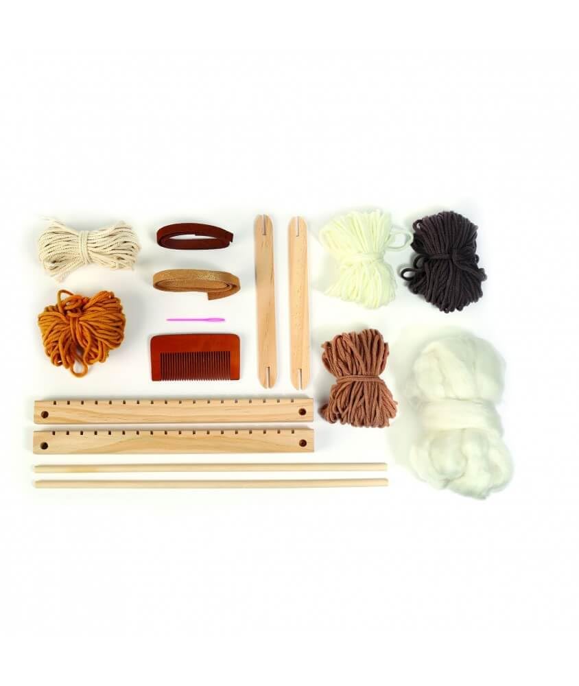 Kit métier à tisser - Grand modèle - 40 x 30 cm