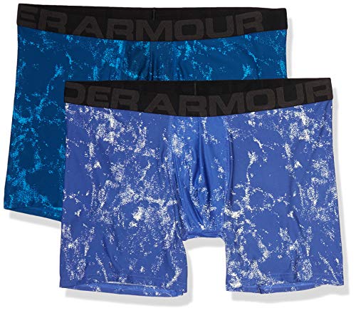 Image of Under Armour mens Multi-pack Performance Tech Boxerjock Brief, 6 inch Inseam, All-day Comfort & Soft