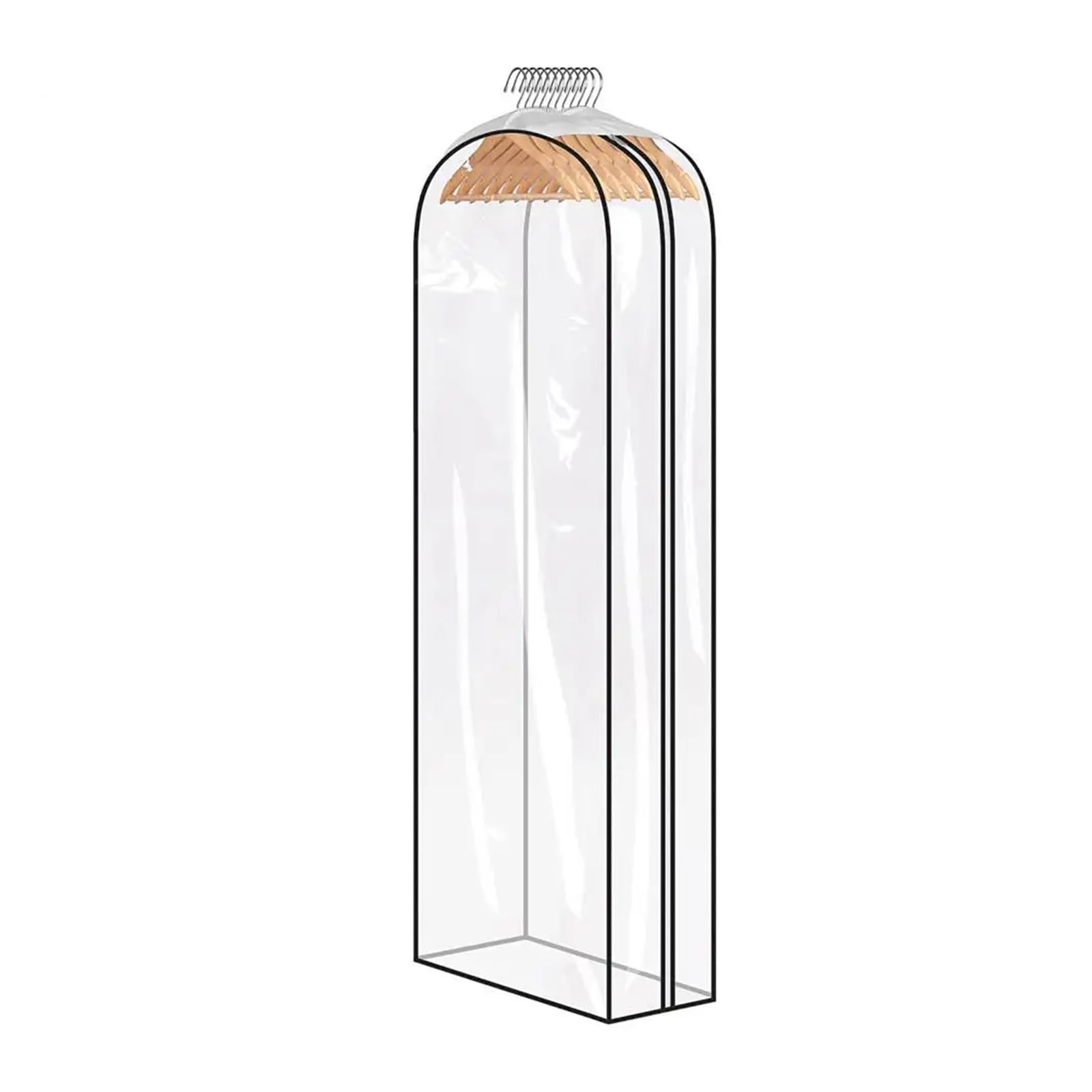 fundas para ropa Dress Cover Space Saving Bag Visible Design Storing Useful Gown Long Storage Clothing Organizer