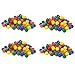 Intex 100-Pack Small Plastic Multi-Colored Fun Ballz for Bounce Houses (4 Pack)