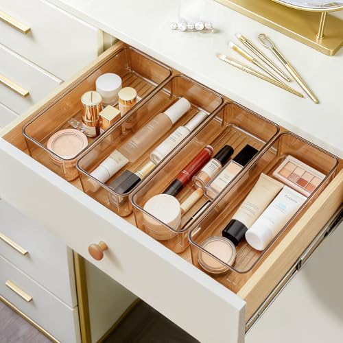 Hudgan 8 Pack Clear Plastic Drawer ...