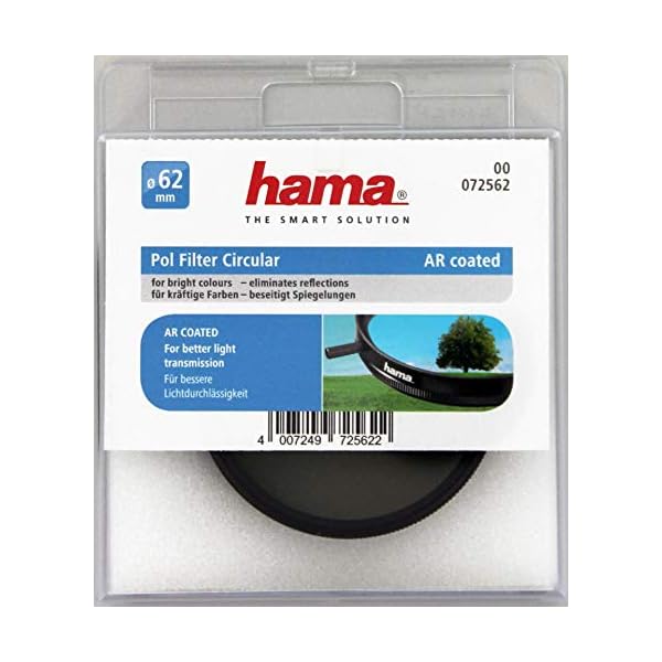 Hama Polarisationsfilter 62mm (Zirkularer Polfilter mit 4-fach Vergütung, Filter inkl. Filterbox) – Bild 5