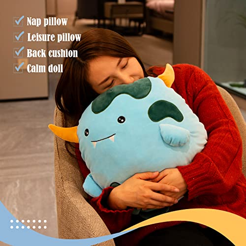 Cozyworld 15‘’ Cute Monster Stuffed Animal Plush Pillow Super Soft Sofa Cushion Stretchy Plushy Toy Decors Birthday Valentines Gifts #TOP3