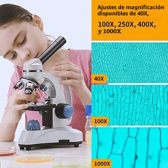 Microscopio para estudiantes SWIFT SW150 ideal para trabajos escolares y experimentos en casa 2