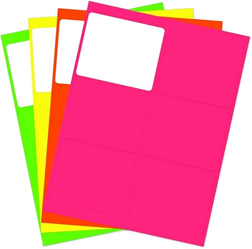 Vista 287 de JAM Paper Etiquetas para dirección postal (7 tamaños)