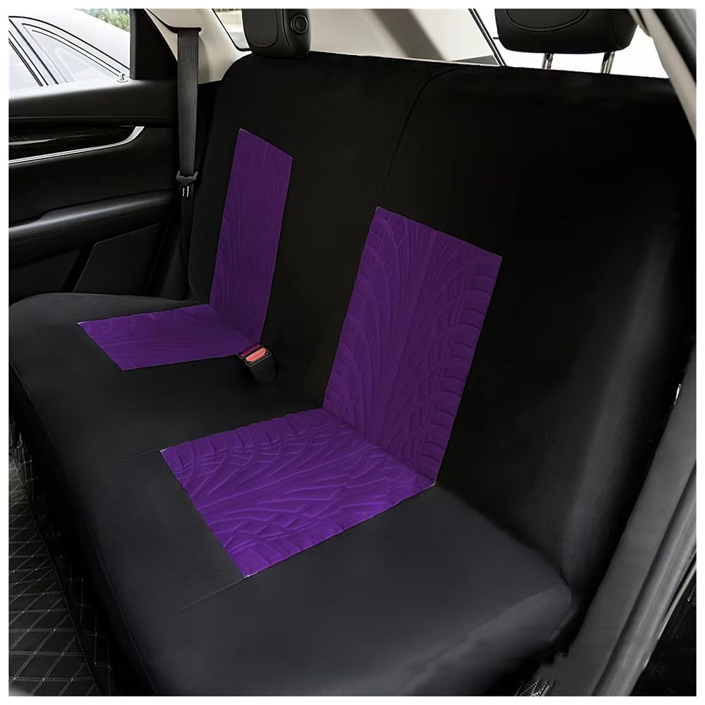VELOMY Housses de siège Voiture pour Dacia Duster 2018-2023 2024. Ensemble Complet de Housses de siège Avant et arrière, antidérapantes et Respirantes,C