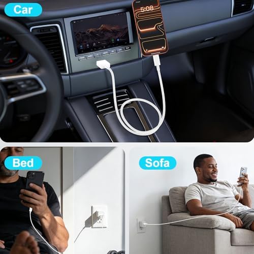 3FT USB A to USB C Cable, 3Pack Type C Charger Cord for iPhone 17/16/15 - 4