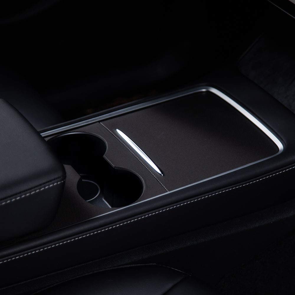 Amazon.com: TESBROS Tesla Model 3 2021 Center Console Wrap | Model Y 2021  Center Console Wrap | 3M 2080 | Made in The USA (Matrix Black) : Automotive