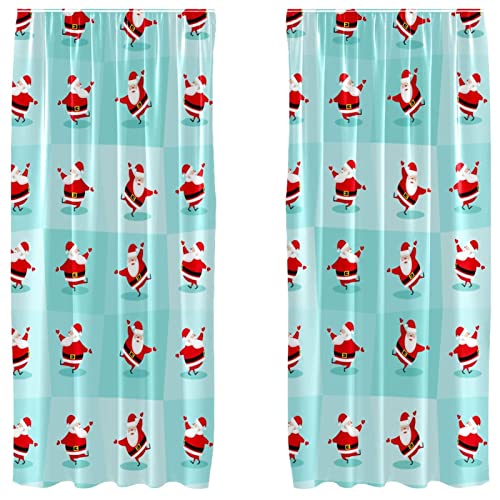 Cortinas de Papá Noel ideales para vestir tu salón este invierno 2