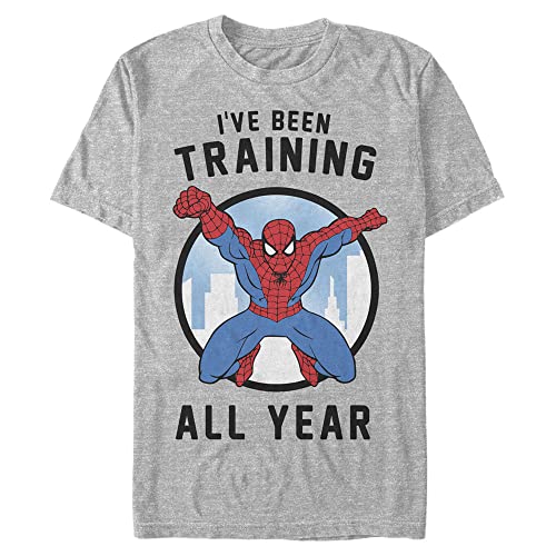 T-shirt Spidey Vintage pour homme grand 4XL, idéal pour le sport et le quotidien décontracté