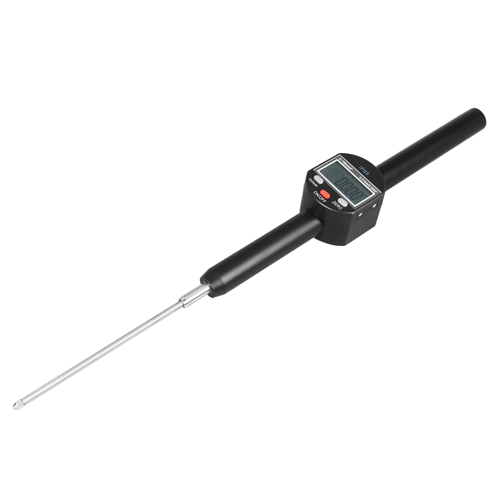 Indicateur à Cadran de Test, Indicateur à Cadran Numérique électronique Professionnel IP65 Haute Précision Plage de 0 à 100 Mm, Indicateurs de Test