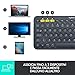 immagine 6Logitech K380 Tastiera Bluetooth Wireless Multidispositivo per Windows, Apple iOS, Design Compatto, PC/Mac/Laptop/Smartphone/Tablet, Layout Italiano ‎QWERTY, Grigio