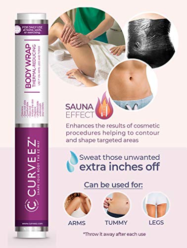 CURVEEZ Bundle Anti Cellulite Slimming Gel and Osmotic Body Wrap (OSMOTIC4)