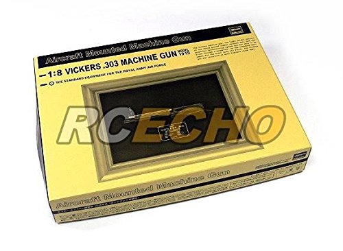 Mitrailleuse Vickers 303 Hasegawa 1/8 pour diorama historique et collection
