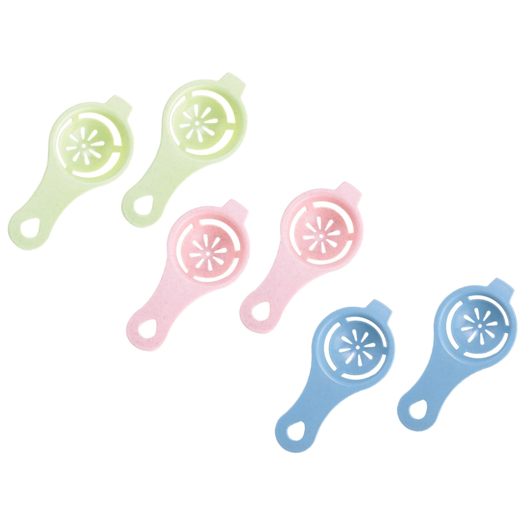 CTRLZS 6PCS Egg Yolk White Separator Egg Separator Egg Yolk Separator Food Grade Egg White Filter Egg Separator Tool