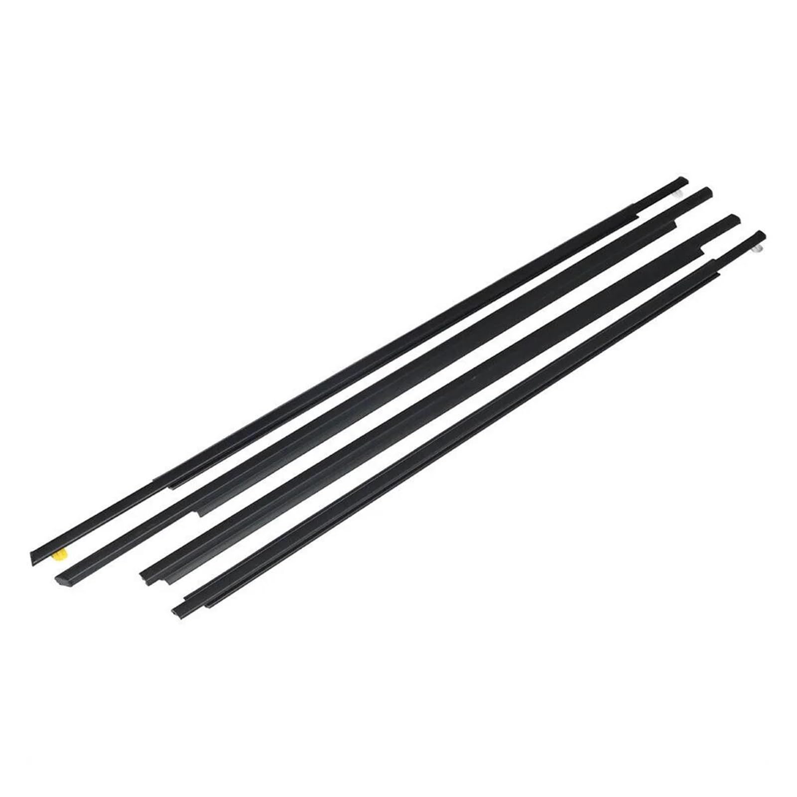 for Toyota for Prius NHW20 2003-2009 Waterproof Sealing Strip 4PCS Car Outer Windows Rubber Weatherstrip Car Window Seals