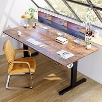VFU Höhenverstellbarer Schreibtisch mit Speichertasten, 180 x 80 cm – Ansicht 9