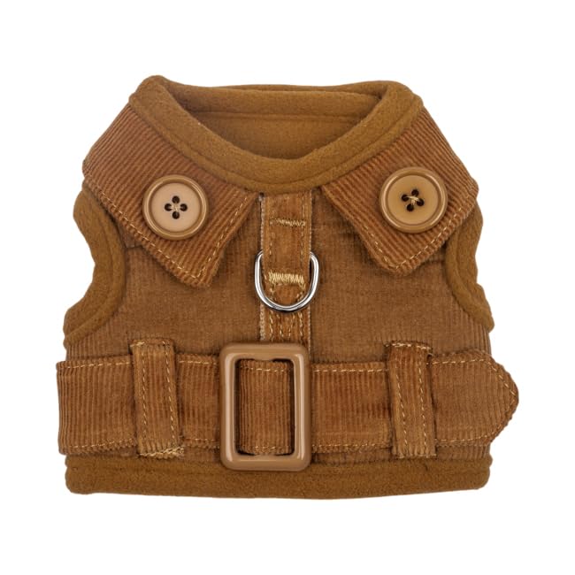 EMMIE PINKA HARNESS Beige S Dog harness, brown
