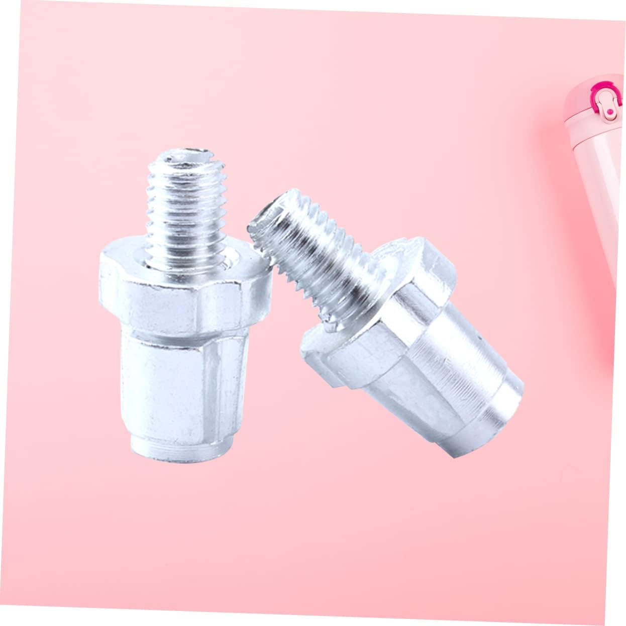 Set of M7 Brake Adjustment Screws Aluminum Alloy Fit Bicycles Silver Easy to Assemble