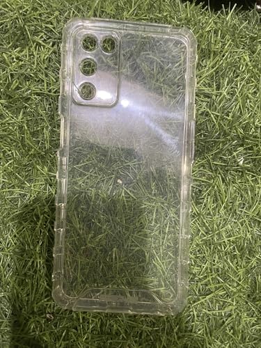Image of COVERBLACK Soft Rubber Silicon Clear Case Back Cover Compatible for Oppo A55 5G - Transparent