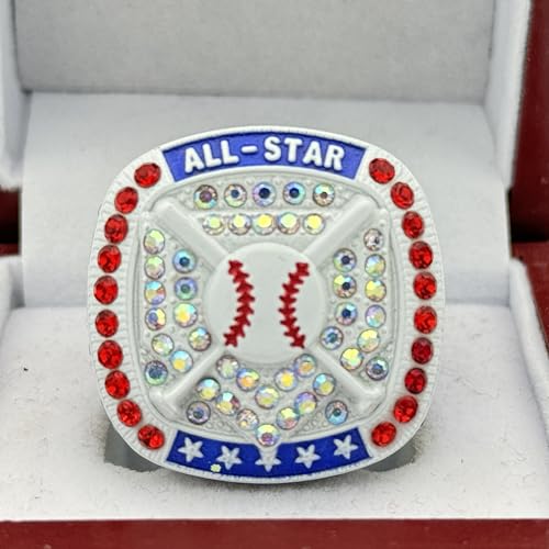 Discount Sports Rings All-Star Ring/Season Award/Team Awards/Assorted Colors/Premium Softball Baseball Ring3