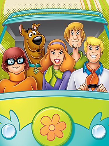 Toile imprimée Scooby Doo Crew 60x80 tableau décoration geek salon