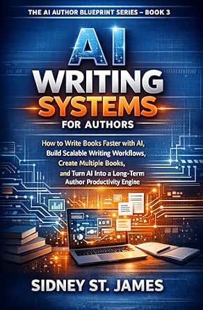 AI Writing Systems for Authors: How to Write Books Faster with AI, Build Scalable Writing Workflows, Create Multiple Books, and Turn AI Into a Long-Term Asset