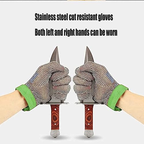 Guantes de trabajo de seguridad de nivel 9 resistentes a cortes y de metal 5