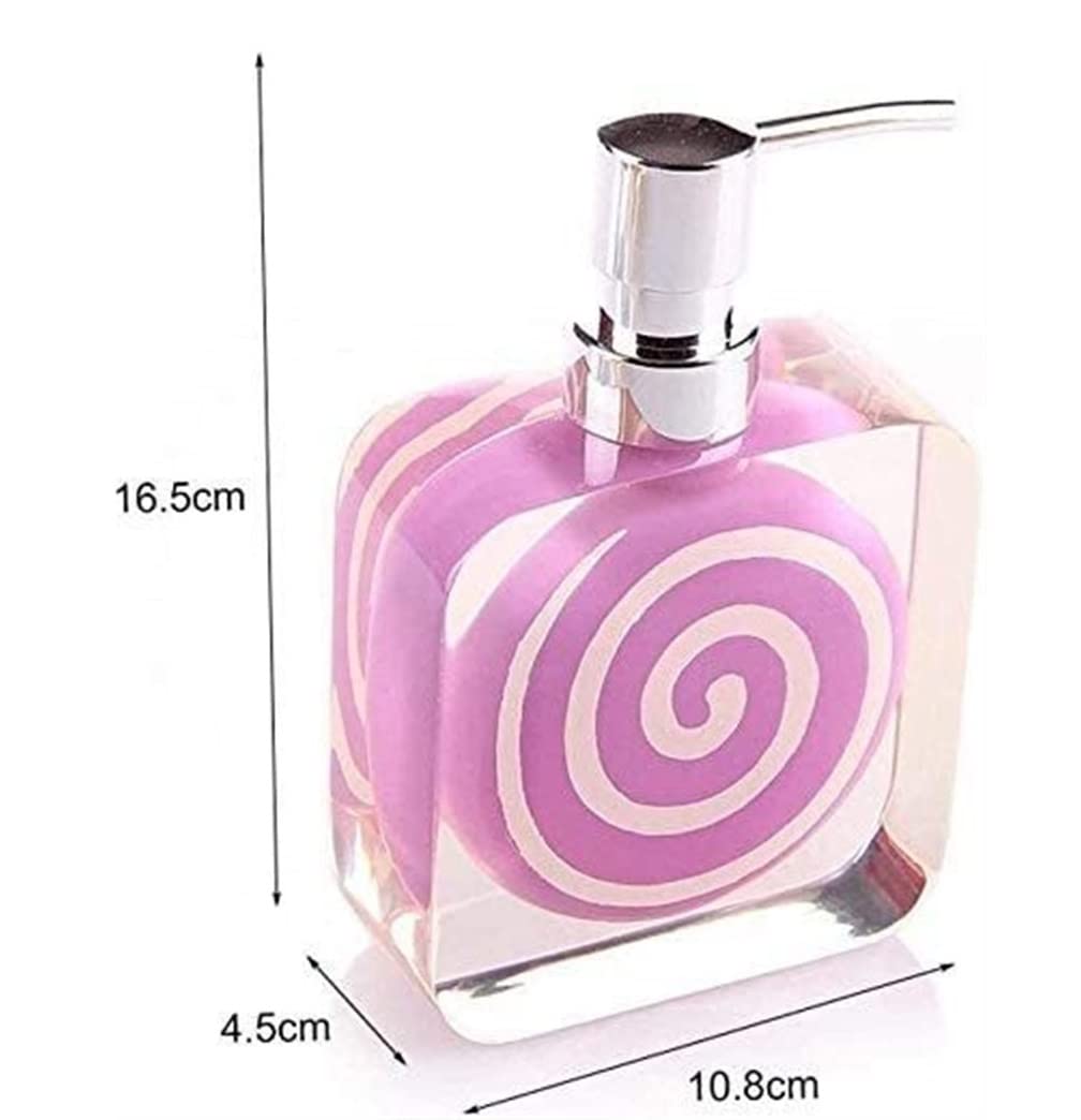 Dozownik do Mydła Dozownik Mydła W Płynie Z Żywicy Do Kuchni, Dozownik Mydła W Łazience Z Żywicy Dozownik Mydła Dozownik Balsamu (Color : B, Size : 200ml)