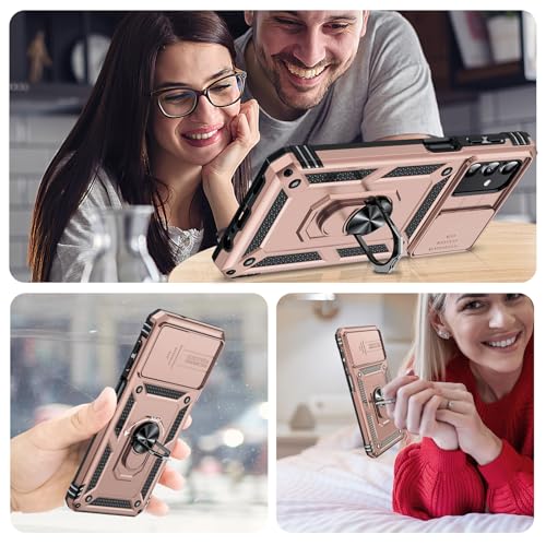 Coque Galaxy A13 antichoc de qualité militaire avec anneau - 6
