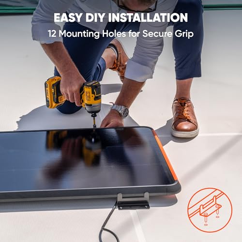 image for Jackery SolarSaga 100 Prime Bifacial DIY Solar Panel, 100W Portable So