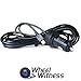 WheelWitness Dashcam and GPS Power Supply Adapter Car Charger, 12V to 5V Mini USB for HD PRO and All Other Mini USB Dashboard Cameras and GPS Navigation, Long Wire, 12'