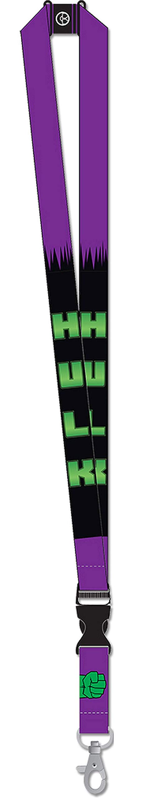 Ata-Boy Marvel Comics The Incredible Hulk Reversible Lanyard with Breakaway Clip and ID Holder…