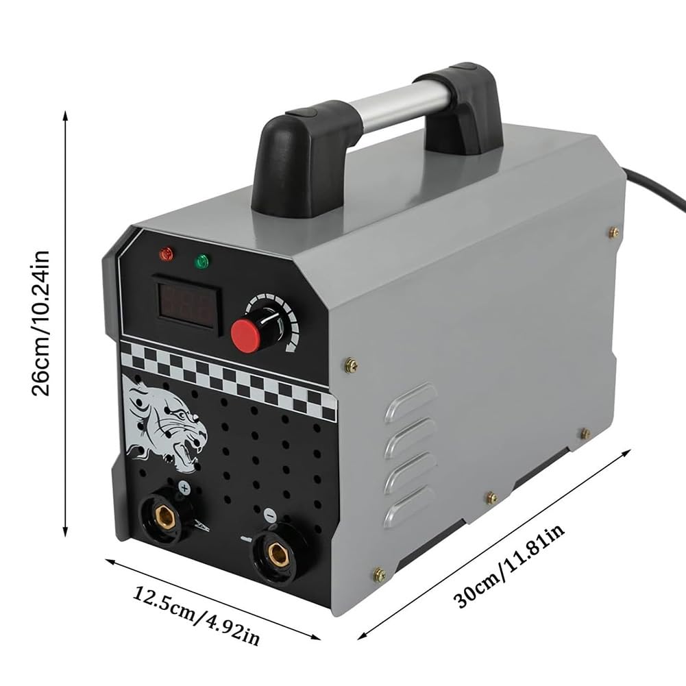 Macchina per la pulizia delle saldature, processore in acciaio inossidabile da 1000 W, display digitale, lucidatura elettrolitica per metallo, ideale per saldatura ad arco e finitura di perline