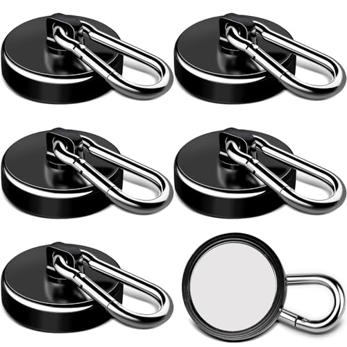 LOVIMAG Magnetic Hooks 150 LBS Strong Magnets Cruise 6Pack Magnet with Hook