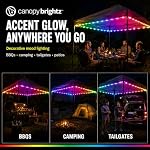 Brightz CanopyBrightz Color Changing LED Canopy Lights, 40 ft - Image 4