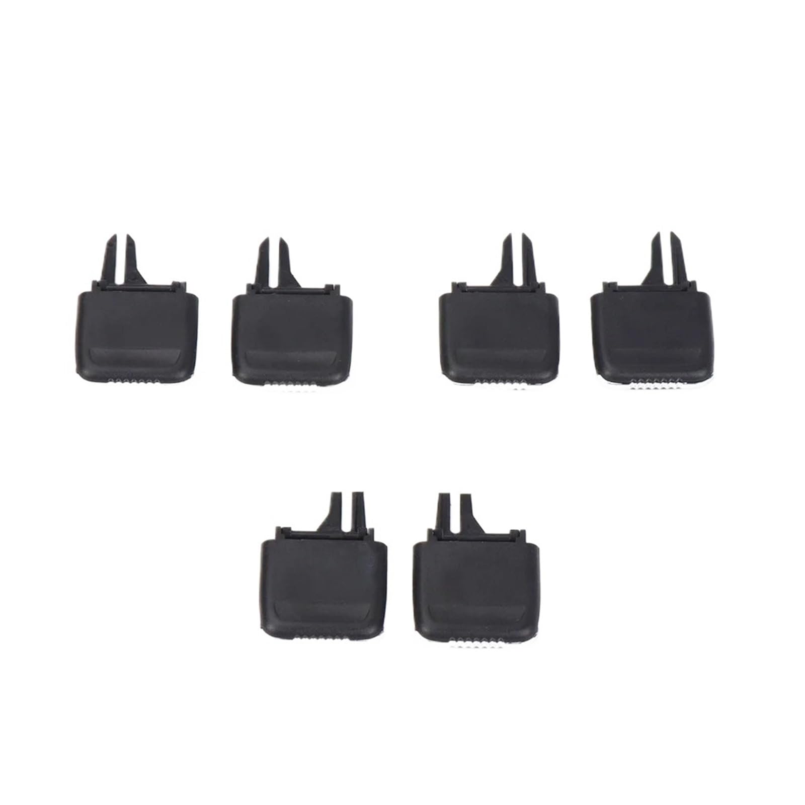 For Porsche, for CAYENNE, 2011-2016 Quick to Install CarFront Center A/C Air Conditioning Vent Outlet Tab Clip Repair Kit Car Air Vent Grille(Rear No.6 1pc)